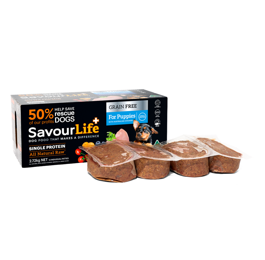 SavourLife All Natural Raw Australian Chicken Puppy Food savourlife-all-natural-raw-australian-chicken-puppy-food