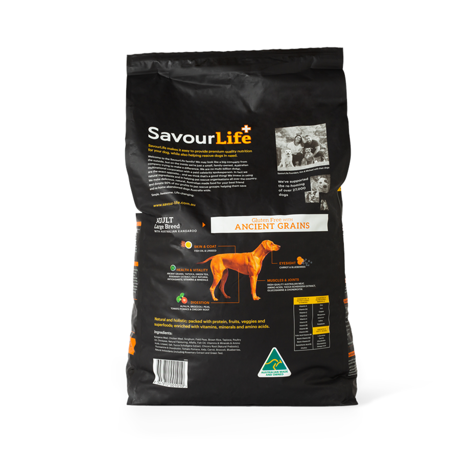 Large Breed Adult with Australian Kangaroo