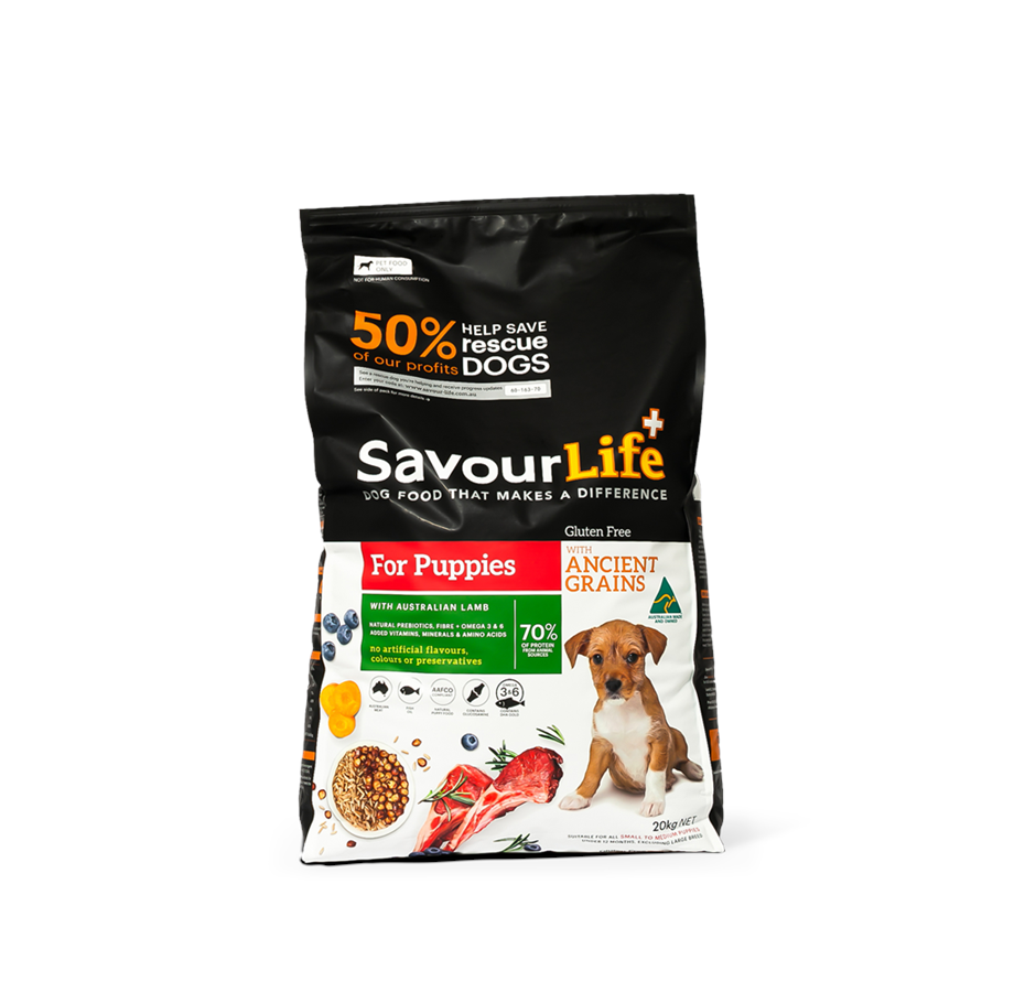 Savour life dog food 20kg best sale
