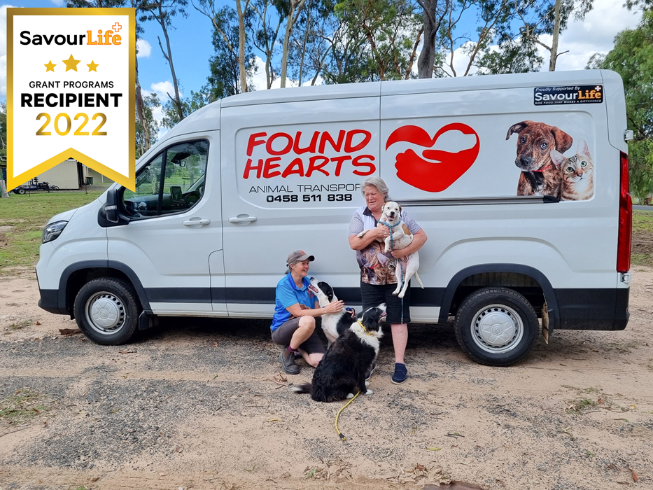 Found Hearts hit the road with our help!